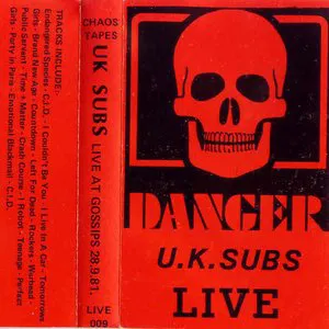 Pochette Danger: Live at Gossips 28-9-81