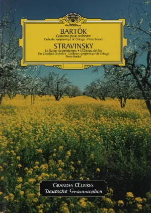 Pochette Bartók: Concerto pour orchestre / Stravinsky: Le Sacre du Printemps / L'Oiseau de feu