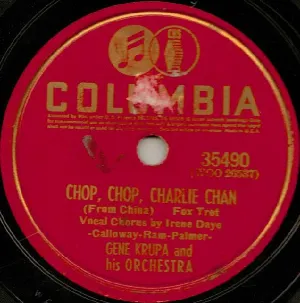 Pochette de Chop, Chop, Charlie Chan / Love in My Heart de Gene Krupa and His Orchestra
