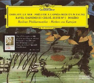 Pochette Debussy: La Mer / Ravel: Daphnis et Chloé, Suite no. 2 / Boléro