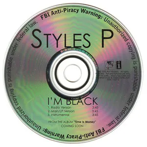 Pochette de I'm Black de Styles P