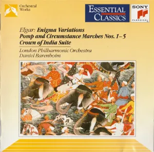 Pochette Enigma Variations / Pomp and Circumstance Marches nos. 1 - 5 / Crown of India Suite