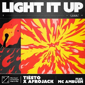 Pochette de Light It Up de Afrojack - Tiësto