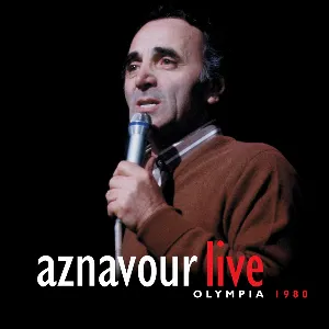 Pochette Aznavour Live - Olympia 1980