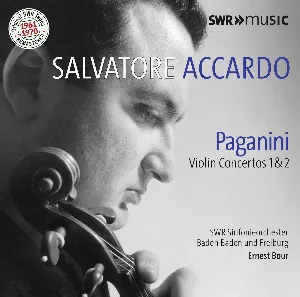 Pochette de Violin Concertos Nos. 1 / 2 de Salvatore Accardo - SWR Sinfonieorchester Baden‐Baden und Freiburg - Ernest Bour - Niccolò Paganini