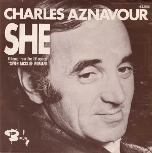Pochette de She / La Barraka de Charles Aznavour