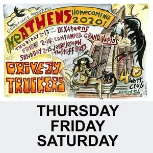 Pochette de Heathens Homecoming 2020 de Drive‐By Truckers