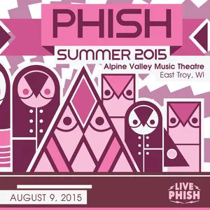 Pochette 2015‐08‐09: Alpine Valley Music Theatre, East Troy, WI, USA