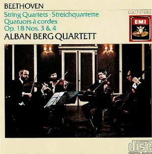 Pochette Beethoven String Quartets Op. 18, Nos. 3 & 4