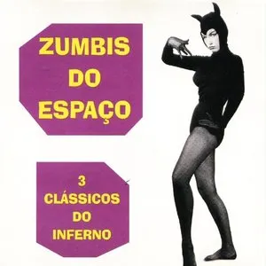 Pochette de 3 clássicos do inferno de Zumbis do Espaço