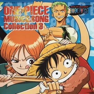 Pochette de ONE PIECE MUSIC & SONG Collection 3 de Shiro Hamaguchi - Kohei Tanaka
