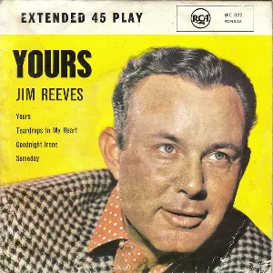 Pochette de Yours de Jim Reeves