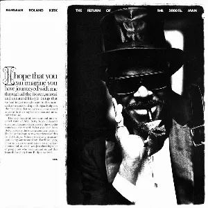 Pochette de The Return of the 5000 Lb. Man de Rahsaan Roland Kirk