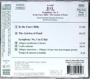 Pochette Symphony no. 1 / In the Faery Hills / The Garden of Fand