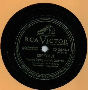 Pochette de Dry Bones / Summertime de Tommy Dorsey and His Orchestra