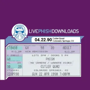 Pochette de 1990-04-22: Colorado College, Colorado Springs, CO, USA de Phish