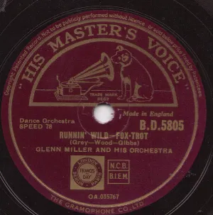 Pochette de Pavanne / Runnin' Wild de Glenn Miller and His Orchestra