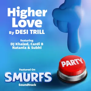 Pochette de Higher Love de Cardi B