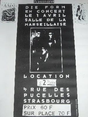 Pochette de Live In Strasbourg de Die Form