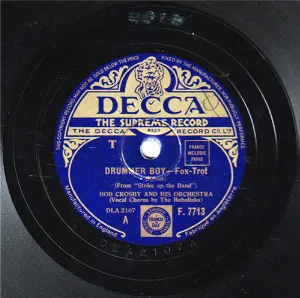 Pochette de Drummer Boy / The Little Man Who Wasn't There de Bob Crosby and His Orchestra