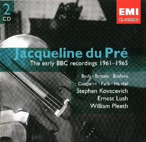 Pochette de Jacqueline du Pre The Early BBC Recordings 1961 - 1965 de Jacqueline du Pré
