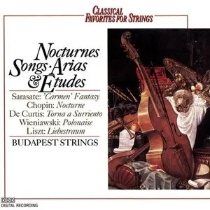 Pochette de Classical Favorites for Strings: Nocturnes, Songs, Arias & Etudes de Budapesti Vonósok