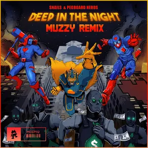 Pochette de Deep in the Night (Muzzy remix) de SNAILS - Pegboard Nerds