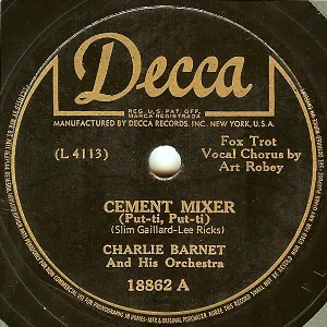 Pochette de Cement Mixer / Madame Butterball de Charlie Barnet and His Orchestra