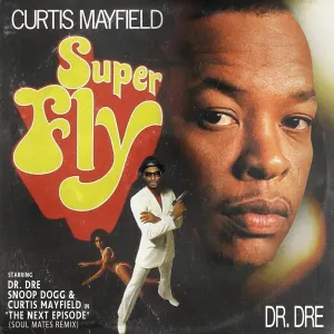 Pochette de Curtis Mayfield & Dr. Dre - The Next Episode feat. Snoop Dogg (Single) de Amerigo Gazaway