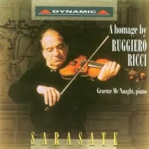 Pochette de Hommage by Ruggiero Ricci de Pablo de Sarasate - Ruggiero Ricci