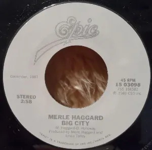 Pochette de Big City de Merle Haggard