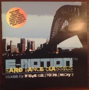 Pochette de E-Motion Hard Dance Classics de Steve Hill