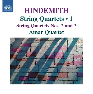 Pochette de String Quartets, Volume 1: String Quartets nos. 2 and 3 de Paul Hindemith
