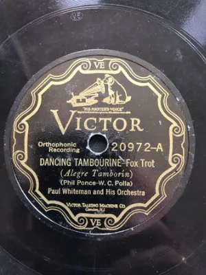 Pochette de Dancing Tambourine / A Shady Tree de Paul Whiteman and His Orchestra