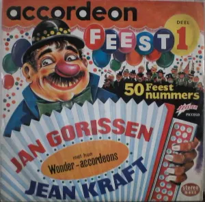 Pochette de Accordeon feest, deel 1: 50 feestnummers de Jean Kraft