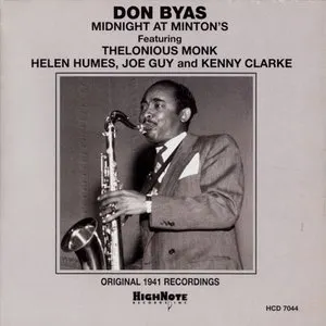Pochette de Midnight at Minton’s de Don Byas