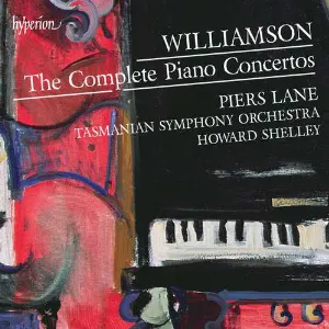 Pochette de The Complete Piano Concertos de Howard Shelley - Tasmanian Symphony Orchestra - Malcolm Williamson - Piers Lane