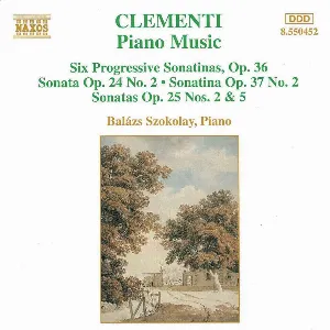 Pochette de Piano Music de Muzio Clementi