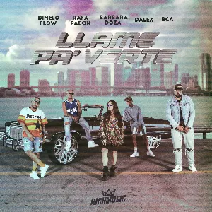 Pochette de Llamé pa' verte de Dalex - Dímelo Flow - Rafa Pabön