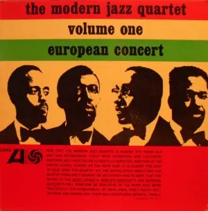 Pochette de European Concert : Volume One de The Modern Jazz Quartet