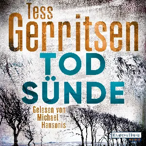 Pochette de Todsünde de Michael Hansonis - Tess Gerritsen