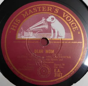 Pochette de Dear Mom / I Love It So de Tommy Dorsey and His Orchestra - Glenn Miller and His Orchestra