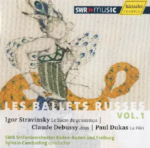 Pochette Stravinsky: Le Sacre du printemps / Debussy: Jeux / Dukas: La Péri