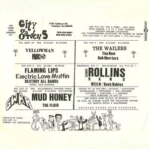 Pochette de 1989-10-11: City Gardens, Trenton, NJ, USA de Ween