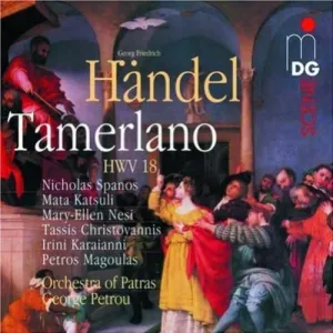 Pochette de Händel: Tamerlano de George Petrou