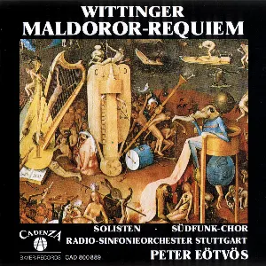 Pochette de Maldoror-Requiem de Radio‐Sinfonieorchester Stuttgart des SWR - Südfunk-Chor Stuttgart - Péter Eötvös