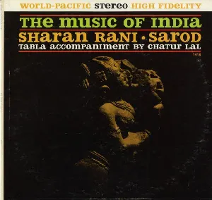 Pochette de The Music of India de Sharan Rani