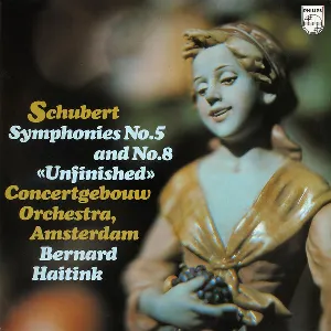 Pochette Symphonies No. 5 and No. 8 «unfinished»