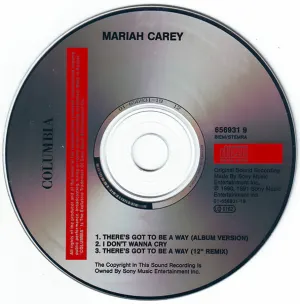 Pochette de There's Got To Be A Way / I Don't Wanna Cry de Mariah Carey
