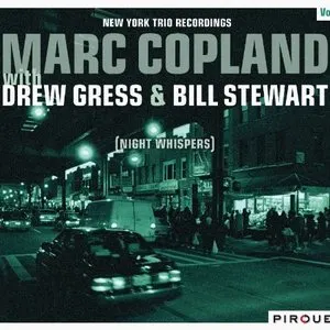 Pochette de Night Whispers - New York Trio Recordings Vol. 3 de Marc Copland - Drew Gress